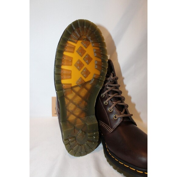 Dr Martens 1460 Faux Fur Lined Leather Boots Brown WOMEN'S 9 NWOB - Picture 7 of 7